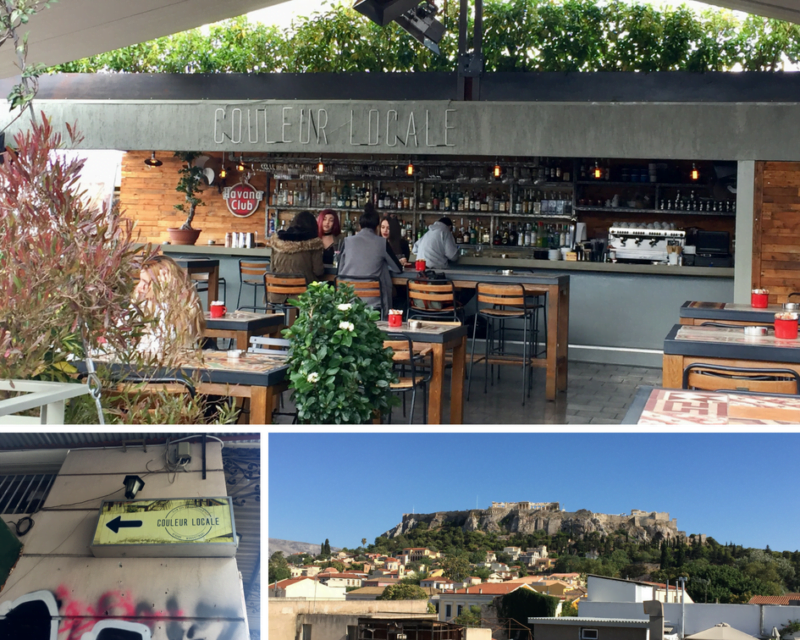 The Local Color rooftop: a bar with a view of the Acropolis in Athens