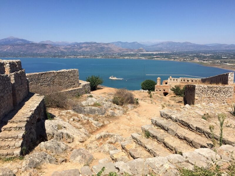 The citadel of Palamedes of Nafplio