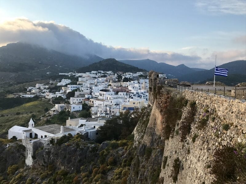 View of Chora from the kastro