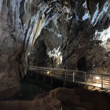 cave to visit near Mount Chelmos in Greece