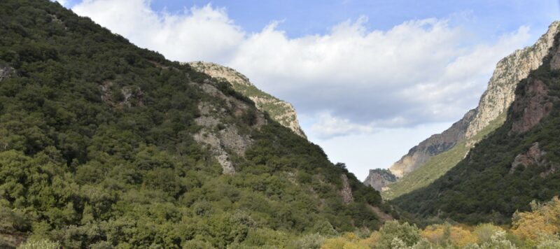 Mount Chelmos mountain near Athens kalvryta zarouchla