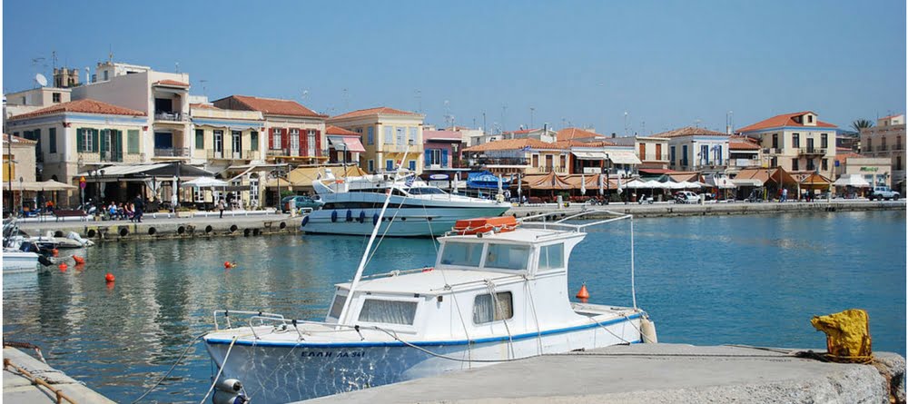 The port of Aegina