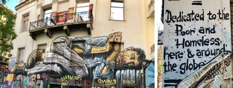 Street-art in athenes - Street-art, graffiti Athens WD in Exarchia