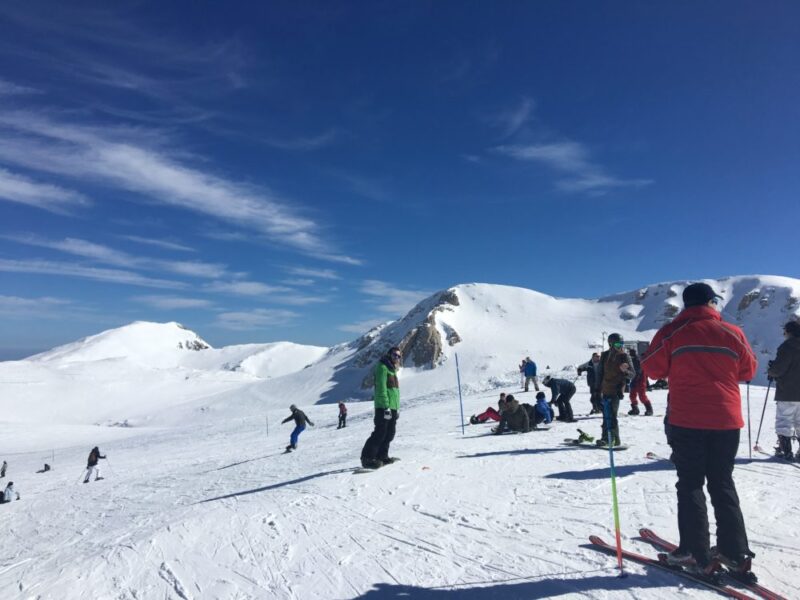 greek ski resort mount parnassos