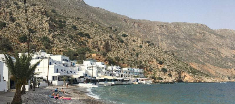 Loutro in Crete, a car-free port