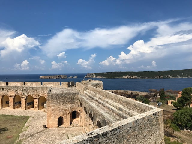 citadel pylos neokastro messenie peloponese