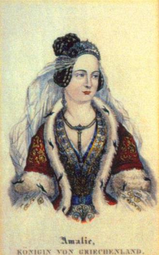 Queen Amalia Grece
