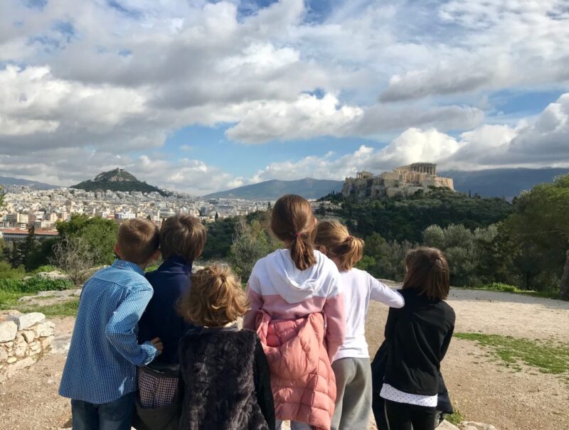 Athens treasure hunt for children