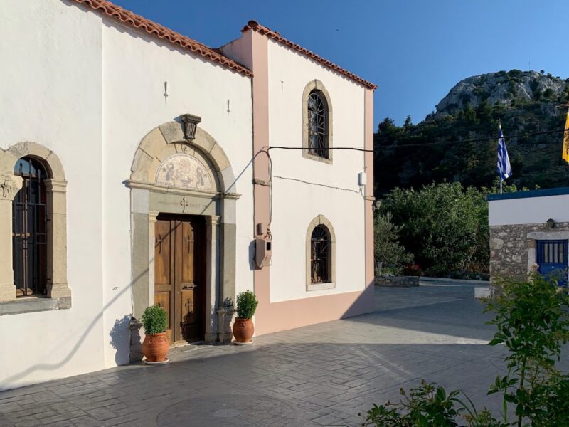 church in the village of Zia on the Dodecanese island of Kos