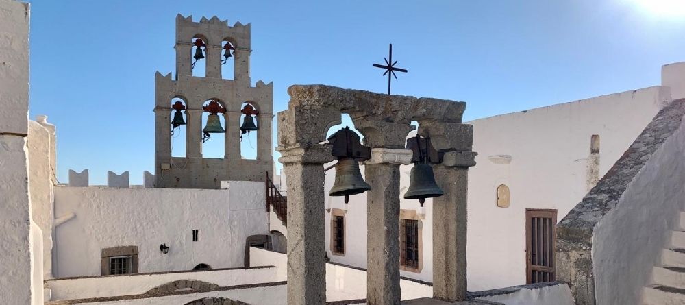 monastery of st John the theologian in Patmos, Greece