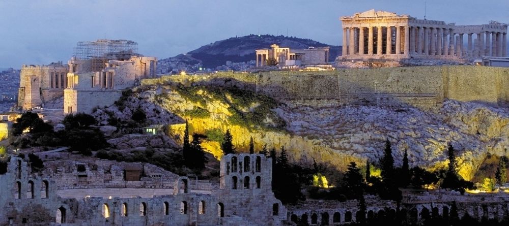 View of Acropolis of Athens