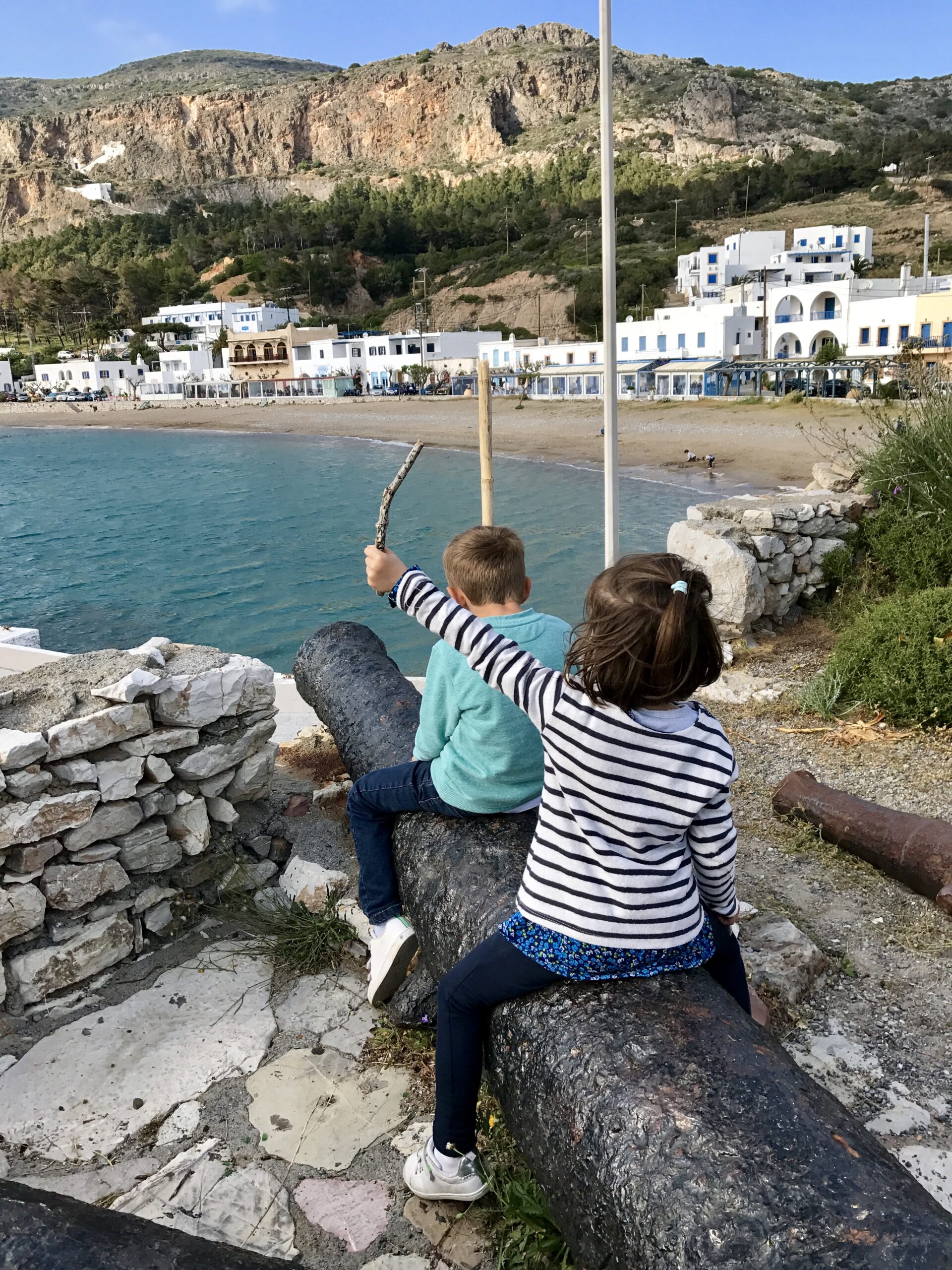 Vacations in Kythera Kythira with children  