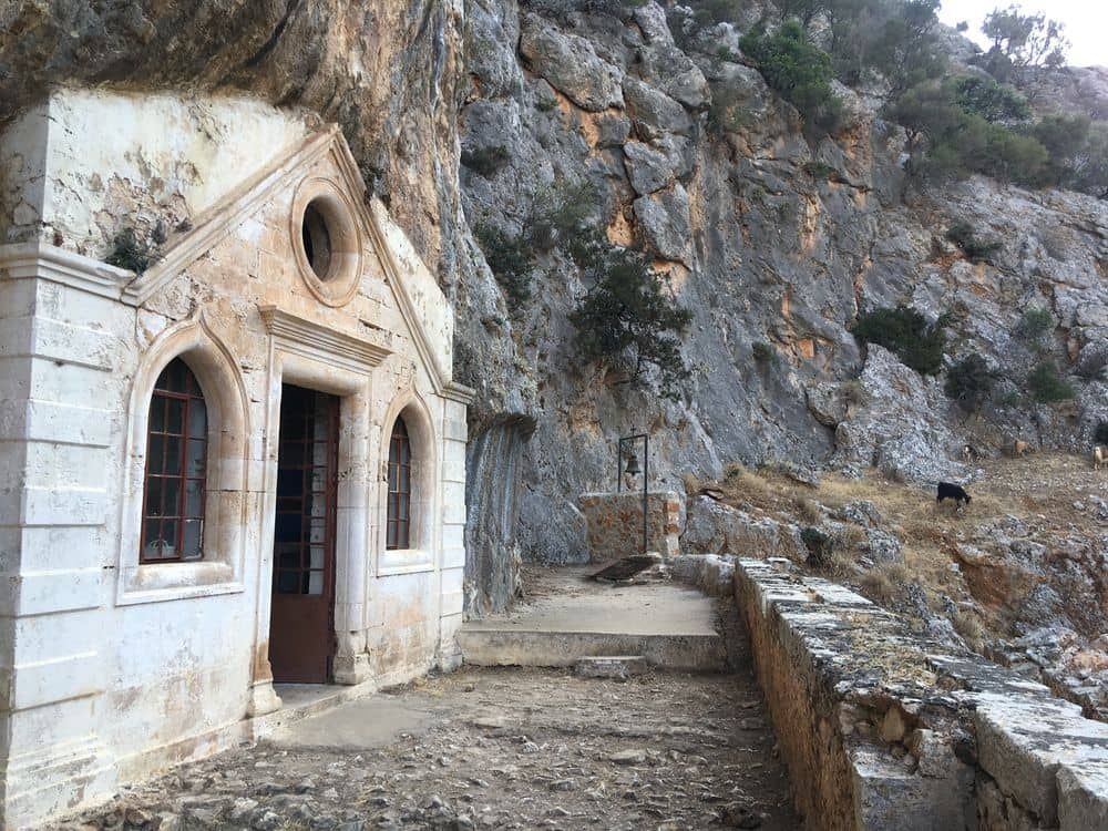 Ruins of the Katholico Monastery in Crete