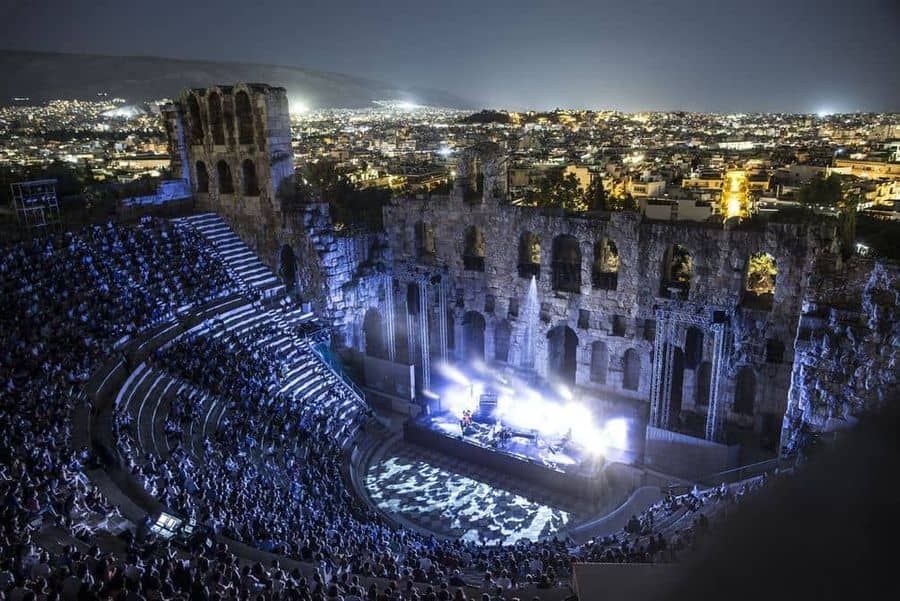 Programming of the Athens and Epidaurus Festival Vivre Athènes