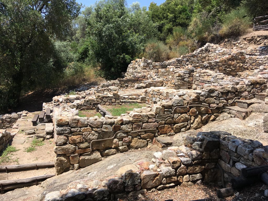 Stageira archaeological site in Halkidiki (chalcidiki) northern greece