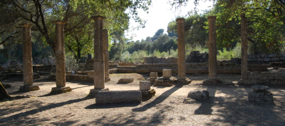 Olympia site in Greece
