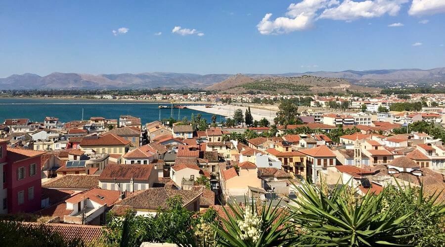 Nafplio, a pretty seaside town in the Peloponnese, Greece
