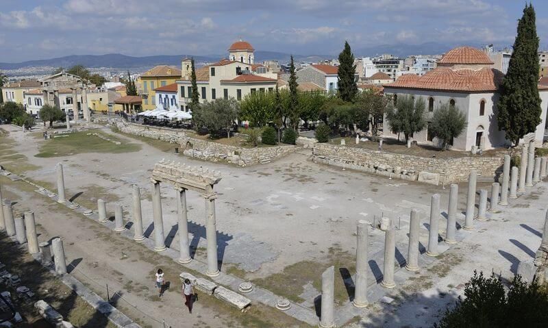 The Roman agora in Athens, a must-see archaeological site