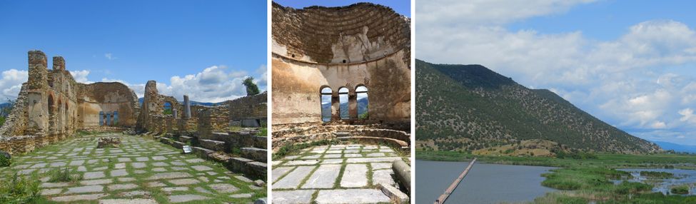 Basilica of Agios Achillios, Little Lake Prespa