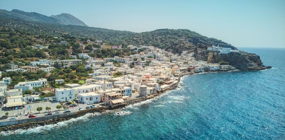 Mandraki, capital of the island of Nisyros